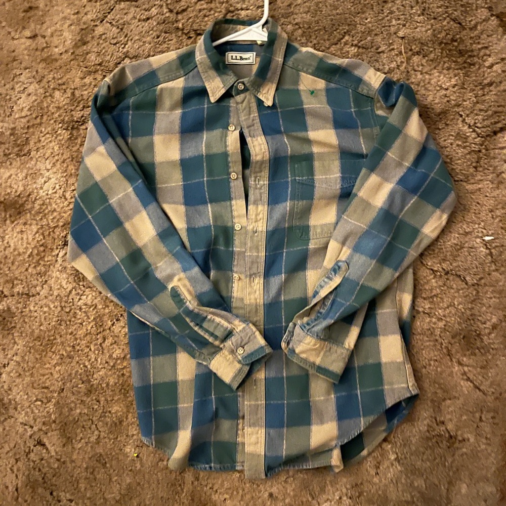 LL bean button up